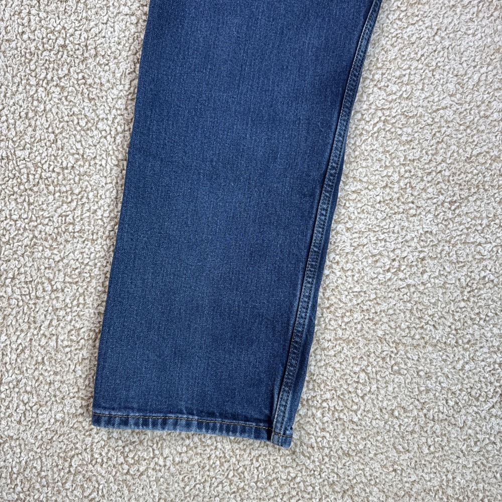 Levi's 505 Jeans Mens 38x30 Blue Regular Straight Medium Wash Mid Rise Denim - Picture 12 of 16